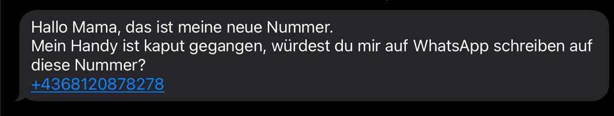 Geht das noch als Phishing durch oder ist das mittlerweile schon Teil der Meme-Kultur. Ein Klassiker jedenfalls…🤣