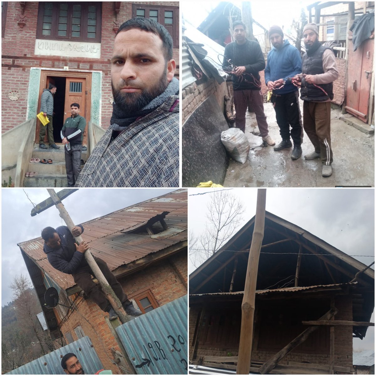 SubDivAchKPDCL's tweet image. Despite inclement weather, the field staff carried out disconnections and recovery of revenue at various sectors of Sub Division.