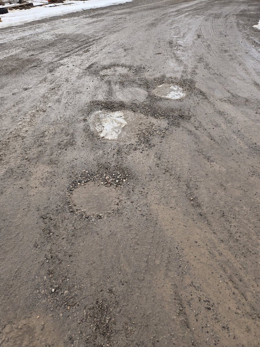 It's that time of year again.   Get on top of those potholes.  Using your   #LanewayGrader .   If you don't have one yet,  get one before they're back ordered.