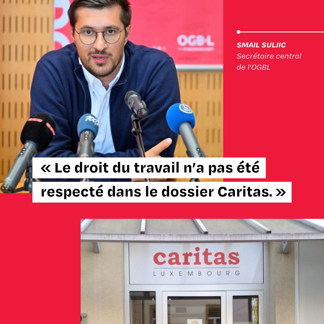 Le dossier Caritas a été marqué par des irrégularités, comme l’a expliqué lundi, preuves à l’appui, l’OGBL face aux membres de la Commission spéciale «Caritas» de la Chambre des députés.

Articles à lire :
▶️ lequotidien.lu/a-la-une/carit…
▶️chd.lu/fr/node/2827