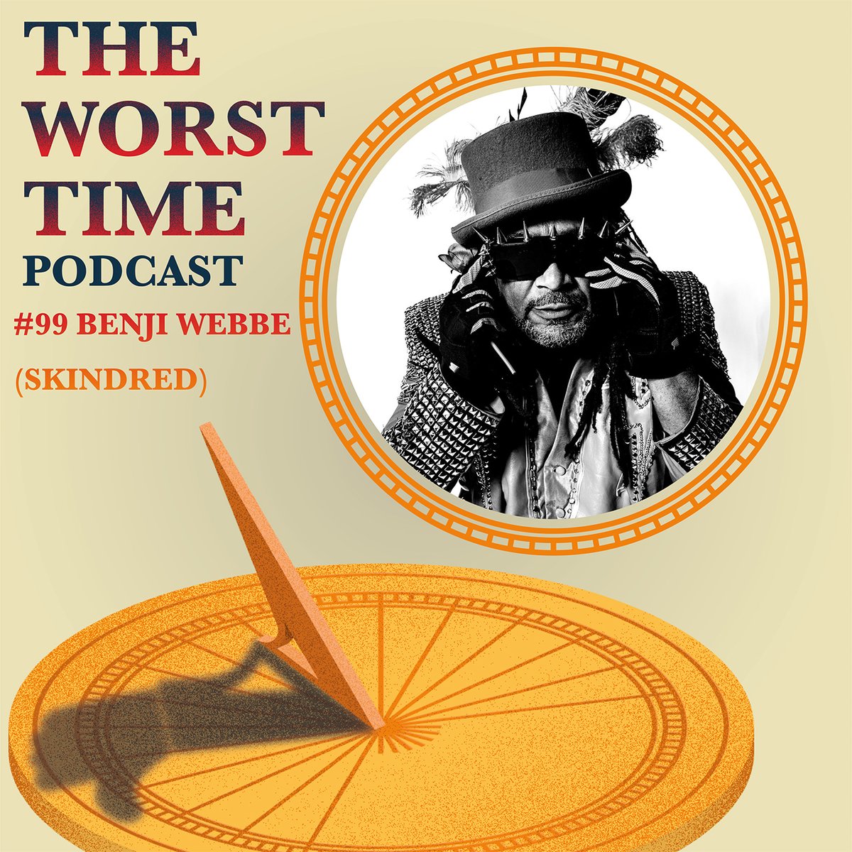 TheWorstTimePod's tweet image. Episode 99 is here! And it's with the incredible @Benjiwebbe from @Skindredmusic!

The tales he shares with @ChrisArnoldInc  include wardrobe malfunctions andradio interviews as well as appearing on Jools Holland and the early days of Dubwar.

Out now!

open.spotify.com/episode/5MAwTs…
