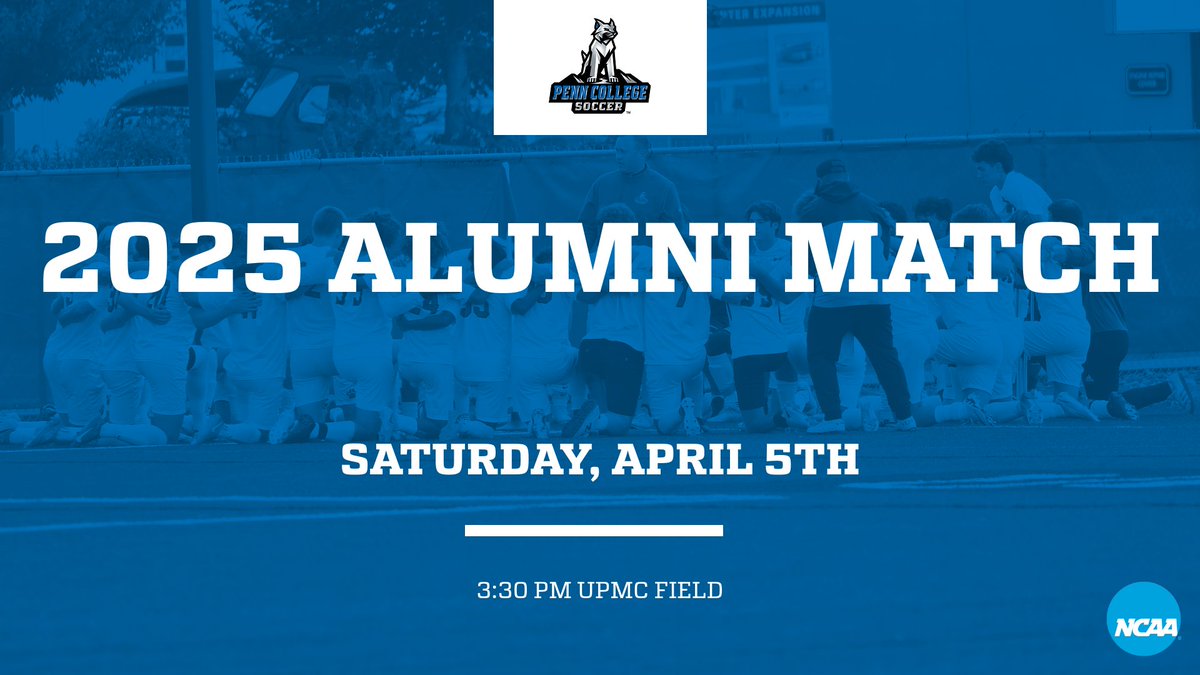 2025 Men's Soccer Alumni Match
Saturday, April 5th
3:30 PM kickoff at UPMC Field
T-Shirt for all alumni
Post Game Celebration at John Ryan Brewery

We hope to see you all there! #goonuPCTwildcats