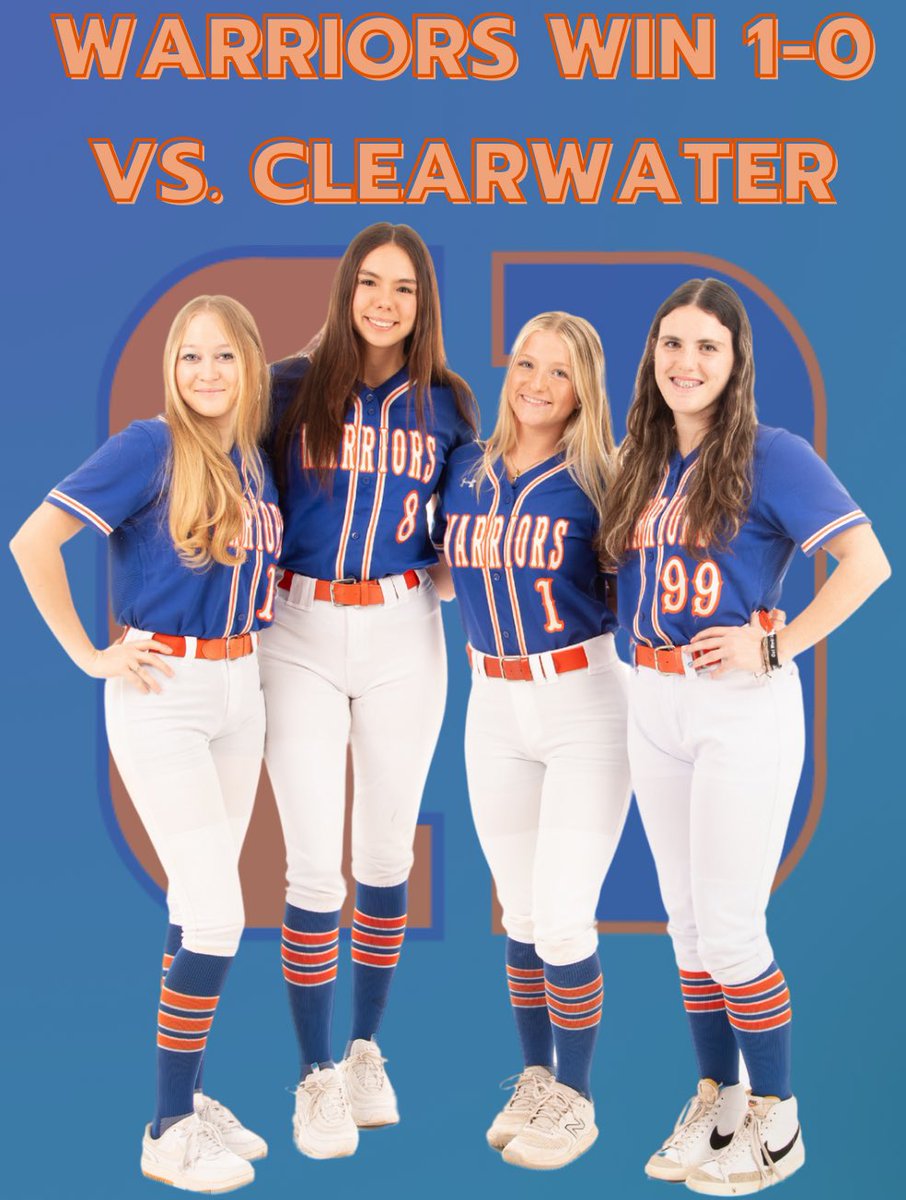 Osceola Fundamental HS Softball (@ofhswarriorssb) on Twitter photo 1-0 win against Clearwater!!
<a href="/Brishep29/">Brianna Shephard</a> and <a href="/cass_softball13/">Cassidy Allen 2028</a> had a hits and a rbi in the top of the first to get our lead!!
<a href="/diez2025/">TheresaโCobraโDiez2025</a> <a href="/Angelinarod2026/">Angelina Rodriguez ๐ฅ๐ฅ</a> <a href="/AliyahLai_/">Aliyah Lai</a> also each collected a hit and A Lai had 7IP 3H 0R 3BB 11K
๐ CCC @ 6 @ HOME 2/27 THURSDAY
<a href="/Biggamebobby/">Bob Putnam</a> 1-0 win against Clearwater!!
<a href="/Brishep29/">Brianna Shephard</a> and <a href="/cass_softball13/">Cassidy Allen 2028</a> had a hits and a rbi in the top of the first to get our lead!!
<a href="/diez2025/">TheresaโCobraโDiez2025</a> <a href="/Angelinarod2026/">Angelina Rodriguez ๐ฅ๐ฅ</a> <a href="/AliyahLai_/">Aliyah Lai</a> also each collected a hit and A Lai had 7IP 3H 0R 3BB 11K
๐ CCC @ 6 @ HOME 2/27 THURSDAY
<a href="/Biggamebobby/">Bob Putnam</a>