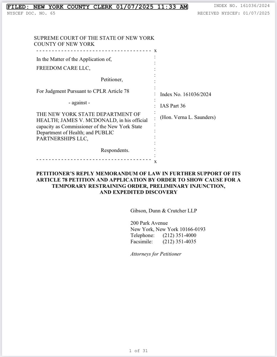 AkivaShapiro's tweet image. #CDPAP - “There’s something rotten in the State of New York: The Department of Health pre-selected PPL as the ‘winner’ of the billion-dollar public…contract and then engaged in a sham process to manufacture and cover for that preselection…The process was rigged from the start.”