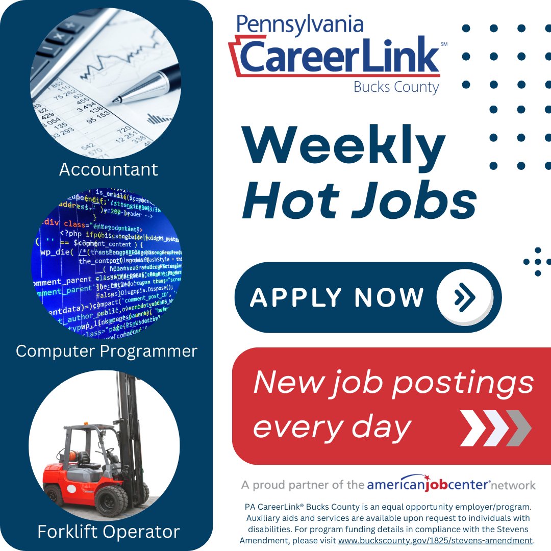 PA CareerLink® Bucks County tweet media