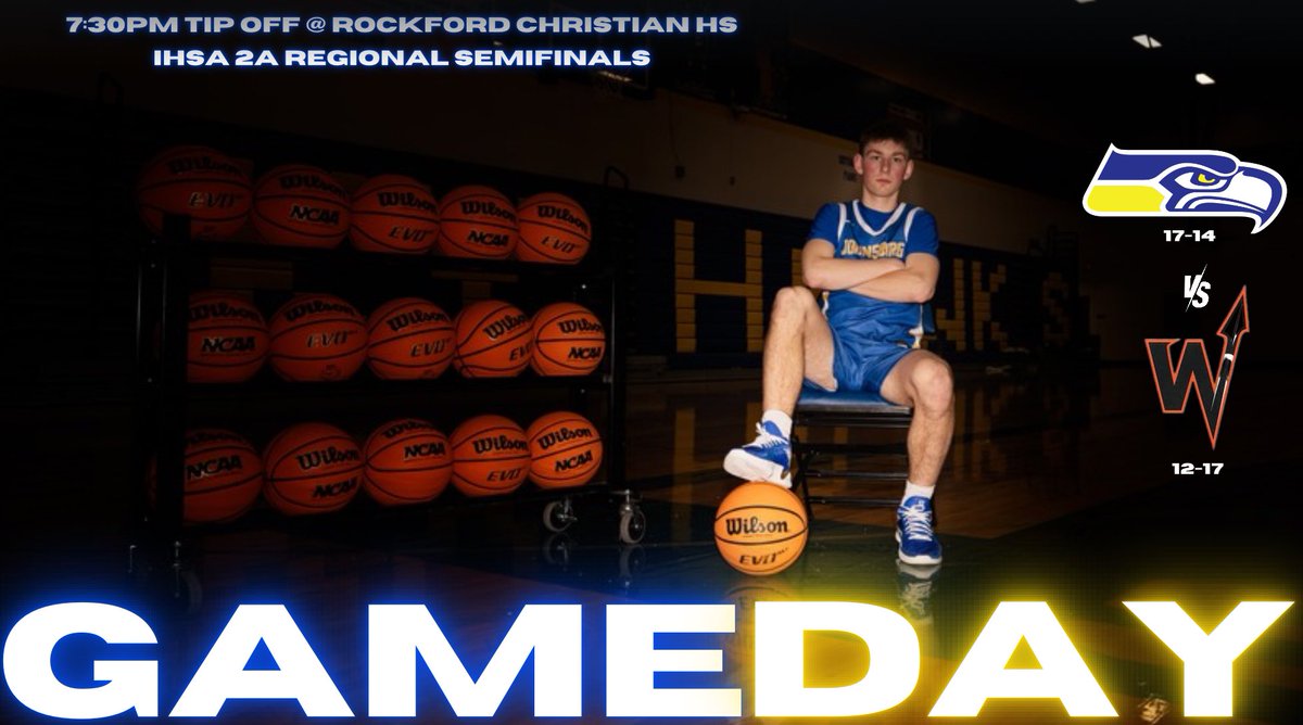 🔥 Regional GameDay 🔥

🆚 Winnebago
⏰ 7:30pm
📍 Rockford Christian HS

🟡🔵🟡🔵