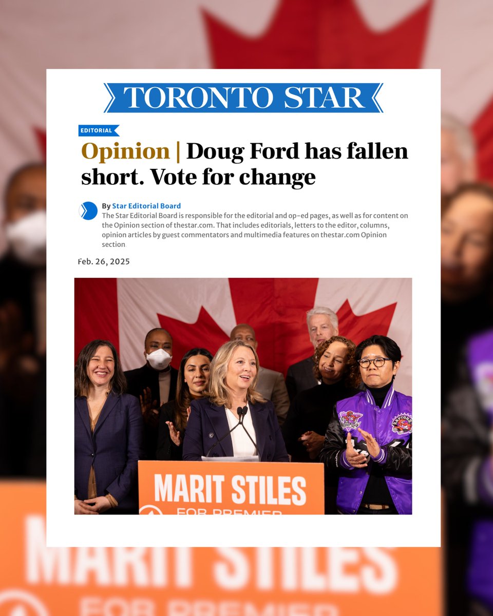 Marit Stiles tweet media