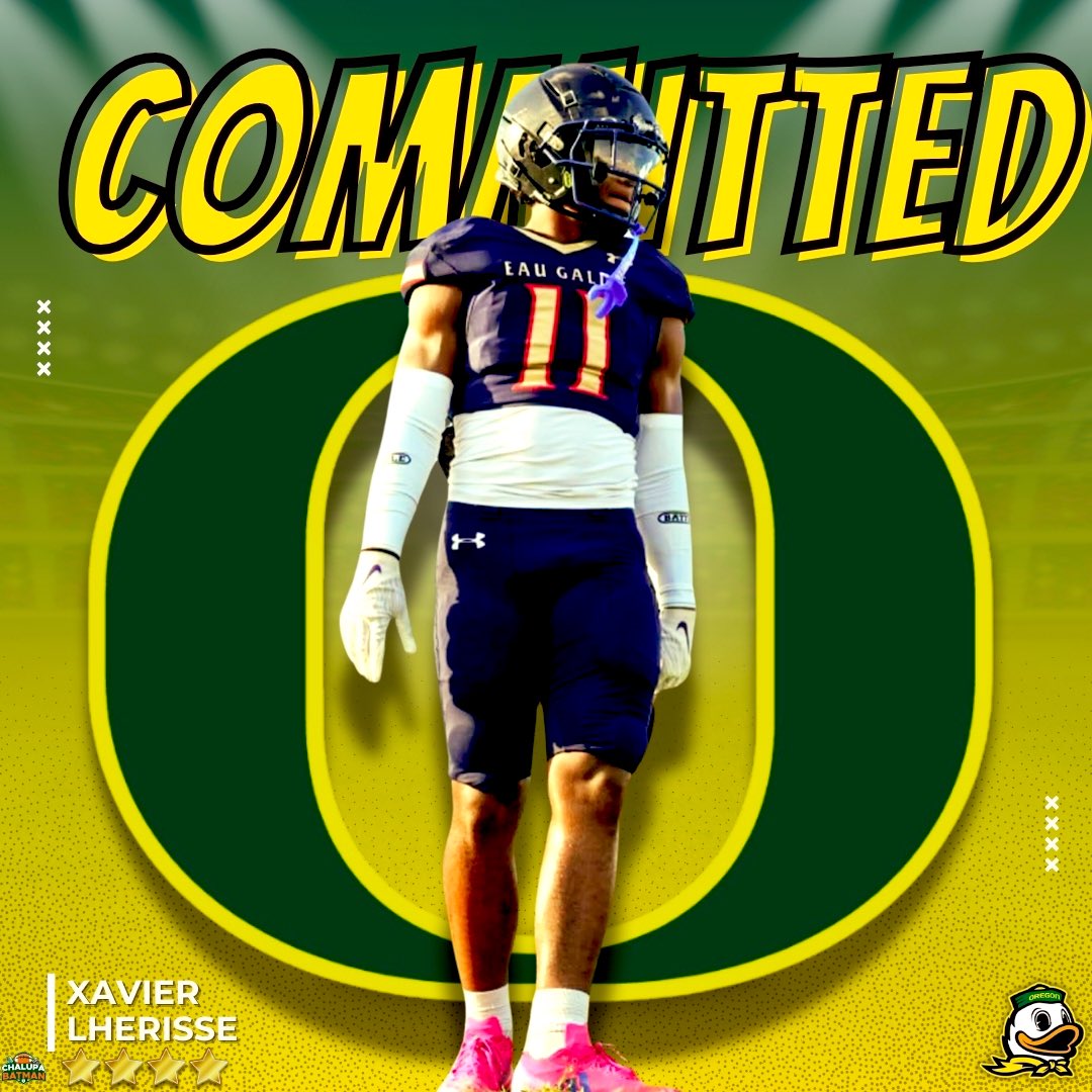 Chalupa aka Corey Carmona (@chalupabatmanfb) on Twitter photo 2026 4βοΈDB Xavier Lherisse has committed to <a href="/oregonfootball/">Oregon Football</a> ππππππππππππππππππππππππππππππππππ
Elite range!!
Ball hawk
Nose for the football
Playmaker in the secondary
Elite ball skills
Great instincts
Wicked closing speed
Smooth change of 2026 4βοΈDB Xavier Lherisse has committed to <a href="/oregonfootball/">Oregon Football</a> ππππππππππππππππππππππππππππππππππ
Elite range!!
Ball hawk
Nose for the football
Playmaker in the secondary
Elite ball skills
Great instincts
Wicked closing speed
Smooth change of