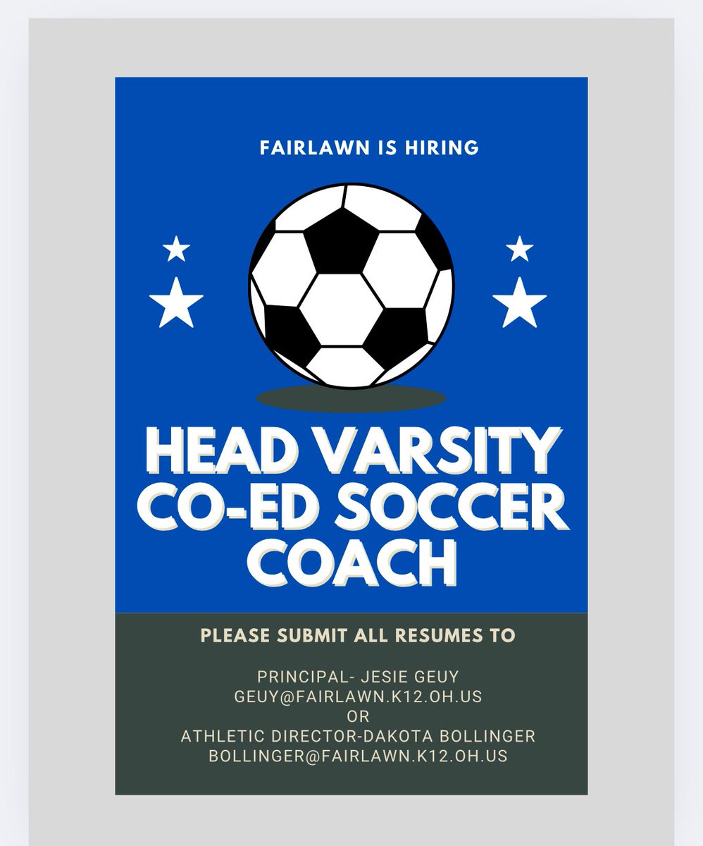 We are hiring! ✈️ ⚽️