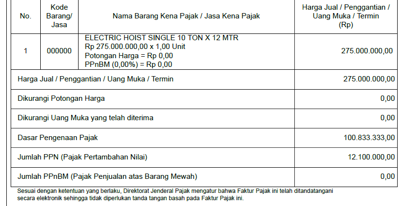 malvinzhou29's tweet photo. @kring_pajak @DitjenPajakRI
Mohon pencerahannya kenapa di coretax nominal ppn di faktur pajak DP sebesar 12.100.000 tetapi saat mau lapor spt masa PPN yang muncul nominal ppn nya sebesar 30.250.000 seperti bukan faktur pajak DP https://t.co/uI7r5TfXeo