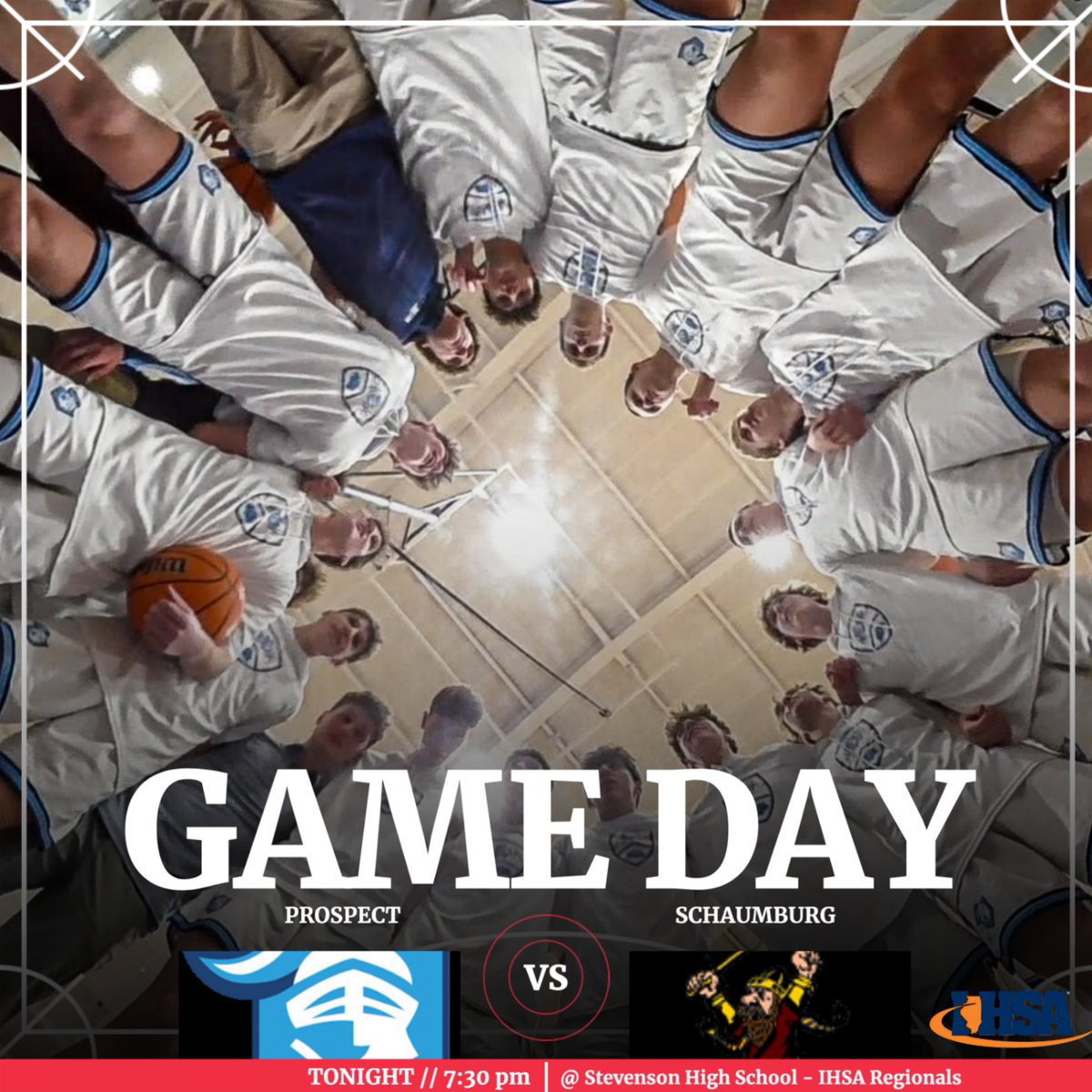 Knights head to Stevenson tonight to take on Schaumburg in the first round of the IHSA Playoffs!Tip  set for 7:30!

Tickets: gofan.co/app/school/IL1…

Live stream from NFHS: nfhsnetwork.com/events/stevens…