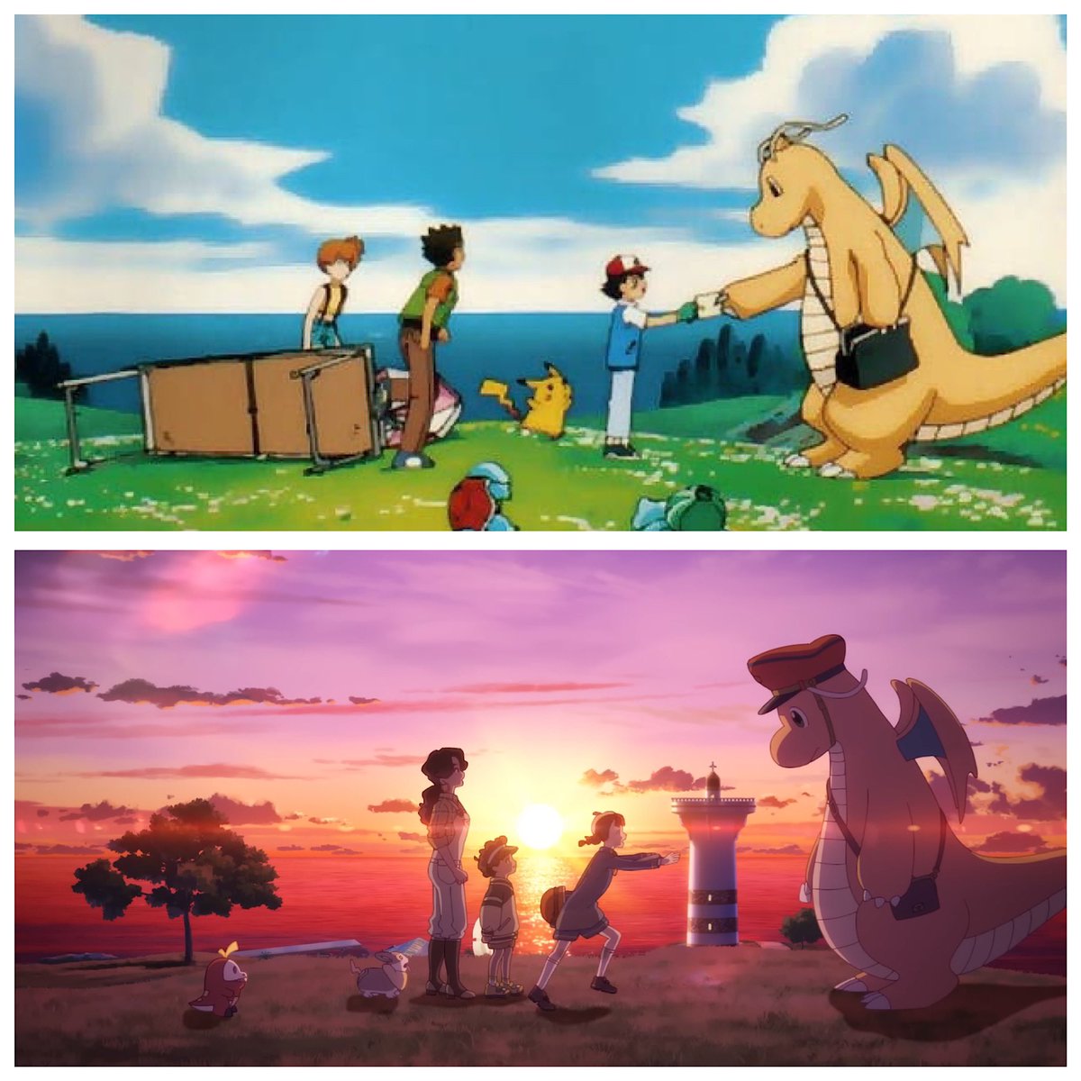 1998      ➡️      2025 

We know they did this on purpose and it makes me SO HAPPY 🥹

#アニポケ #anipoke #Pokemon
#PokemonDay #PokemonPresents