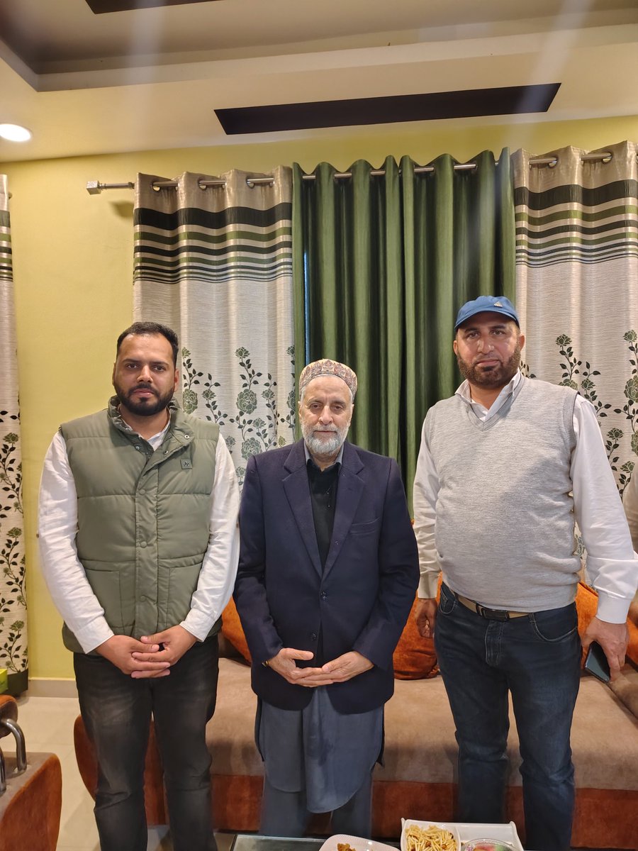 Hameed Choudhary JKNC (@meedchoudhary) on Twitter photo Today Member of Parliament Mian Altaf Ahmed Sb(<a href="/MianAltafSahib/">Mian Altaf Sahib Larvi</a>) visted at my residence in Samba and met with locals, also listened the grievance of peoples. He assured that the genuine problems will be solved on priority.
<a href="/OmarAbdullah/">Omar Abdullah</a>
<a href="/JKNC_/">JKNC</a> Today Member of Parliament Mian Altaf Ahmed Sb(<a href="/MianAltafSahib/">Mian Altaf Sahib Larvi</a>) visted at my residence in Samba and met with locals, also listened the grievance of peoples. He assured that the genuine problems will be solved on priority.
<a href="/OmarAbdullah/">Omar Abdullah</a>
<a href="/JKNC_/">JKNC</a>