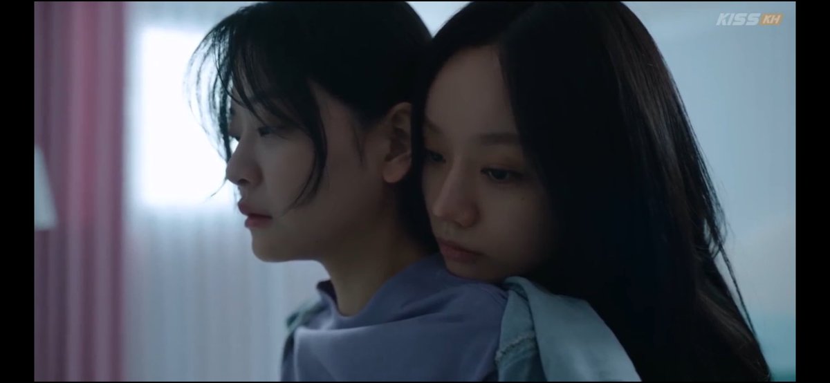 the1stmultistan's tweet photo. the way seulgi is the only one she finds comfort from. i love this scene! after all the shit they’ve been through, i hope they both win in the end.

#FriendlyRivalry #FriendlyRivalryEp12 https://t.co/ANubJdUtkv