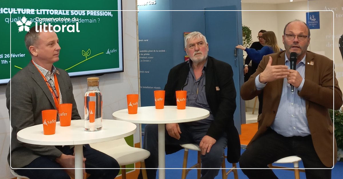 Conservatoire du littoral (@littoral_cdl) on Twitter photo 🐄 🌊 Pour une agriculture protégée et protectrice
Conférence #SAFER au #SIA2025 👉 le <a href="/littoral_cdl/">Conservatoire du littoral</a> réaffirme son engagement pour une #agriculture durable et résiliente, essentielle à la préservation des territoires #littoraux face aux défis fonciers et climatiques. 🐄 🌊 Pour une agriculture protégée et protectrice
Conférence #SAFER au #SIA2025 👉 le <a href="/littoral_cdl/">Conservatoire du littoral</a> réaffirme son engagement pour une #agriculture durable et résiliente, essentielle à la préservation des territoires #littoraux face aux défis fonciers et climatiques.
