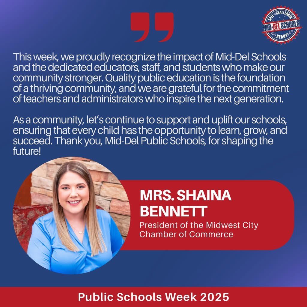 Mid-Del Public Schools tweet media