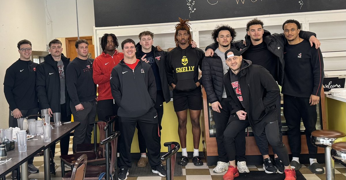 Great morning workout and breaking bread with #bLBitN #GoGuins 🐧🐧🐧