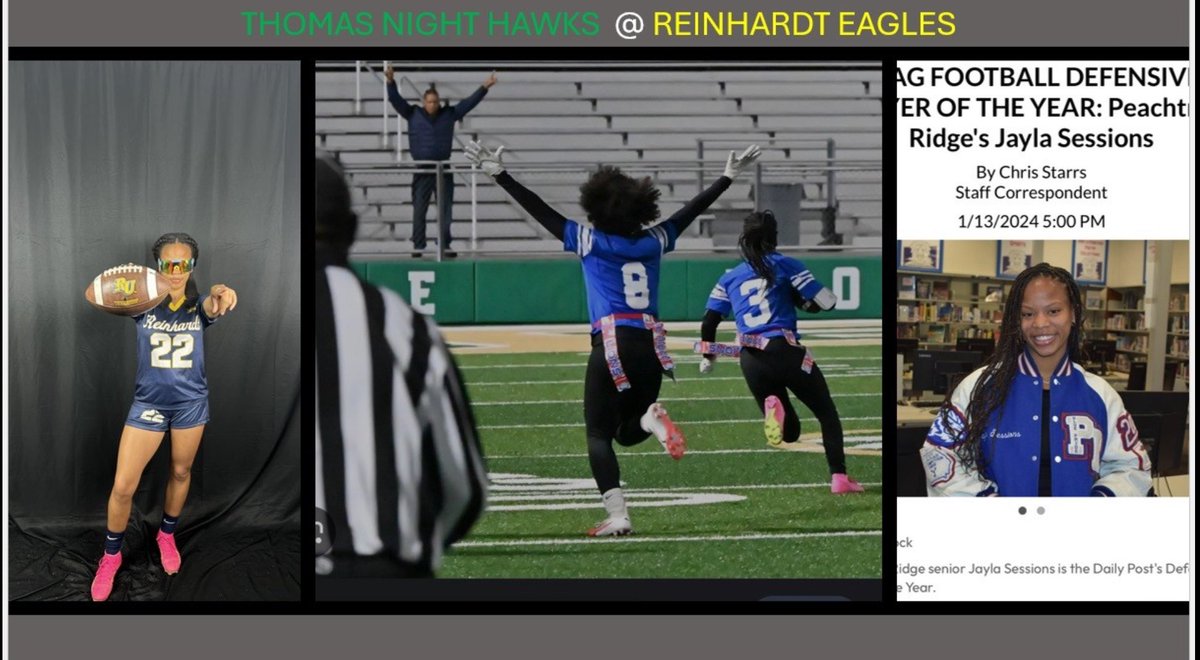 Coach Sessions (@coachemupallday) on Twitter photo Proud to announce your 2024 Heisman Trophy Winner will be making her college debut today at 2pm <a href="/Reinhardt_Univ/">Reinhardt University</a> Good luck BabyGirl <a href="/Jayla_Sessions/">Jayla Sessions</a> #GirlDad Proud to announce your 2024 Heisman Trophy Winner will be making her college debut today at 2pm <a href="/Reinhardt_Univ/">Reinhardt University</a> Good luck BabyGirl <a href="/Jayla_Sessions/">Jayla Sessions</a> #GirlDad