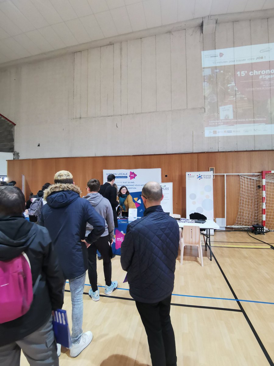 🚀Lancement de notre Littoral Job Tour ce matin à #Sigean 🌴
Union des forces du Réseau pour l'Emploi avec <a href="/FTravail_OCC/">France Travail Occitanie</a> #Narbonne qui se mobilisent pour l'#emploi saisonnier sur notre Littoral #Audois
Merci <a href="/MLJNarbonne/">MLJ Narbonne</a> pour l'organisation 
➡️La suite au mois de mars !