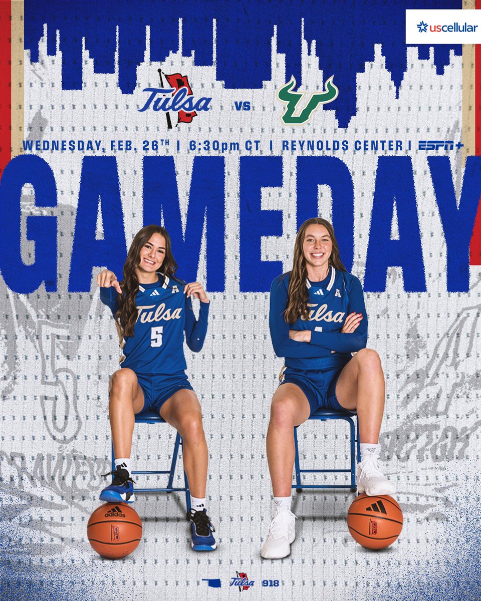 🌀 GAMEDAY 🌀

🆚 South Florida
📍 Reynolds Center
⏰ 6:30 p.m. CT
📻 935thepatriot.iheart.com  
📺 tinyurl.com/4re8zunf
📈 statb.us/b/555780

#LoveTrustWork | #ReignCane