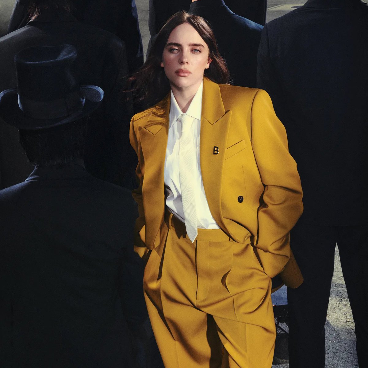 Billie Eilish says she plans on getting back into the studio this year.