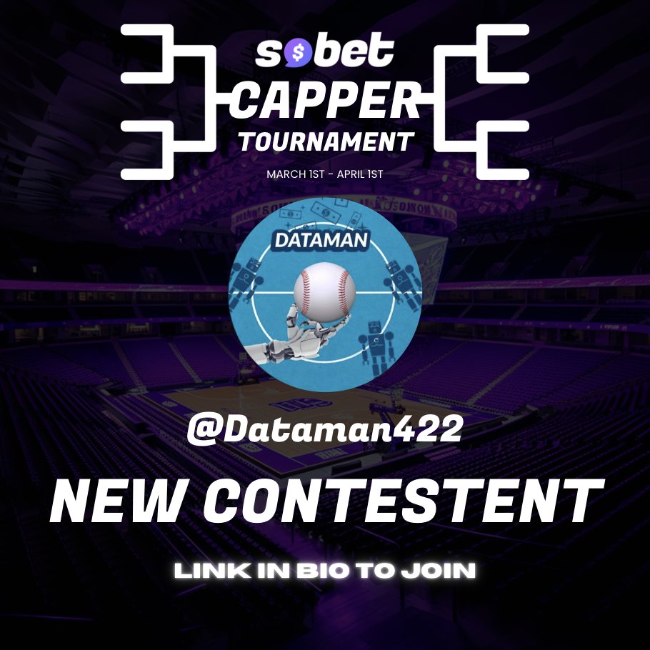 SoBet_app's tweet image. 4 new competitors have entered the SoBet Capper Tournament 👀 How we feeling @DrDereksPlays @BetLocksmith @_Johnibe @Dataman422 ??