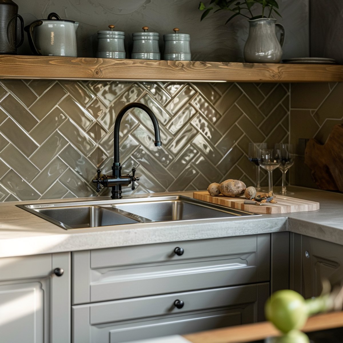 ACSHomeShow's tweet image. Rustic Charm Meets Modern Functionality
This kitchen sink setup is all about coziness! Herringbone backsplash &amp;amp; warm wood accents make it both stylish &amp;amp; practical! 🍽️ 

Love this look? Get FREE passes 👉 bit.ly/homeshowsfreep…

#KitchenDesignInspiration #HomeShow #InteriorDesign