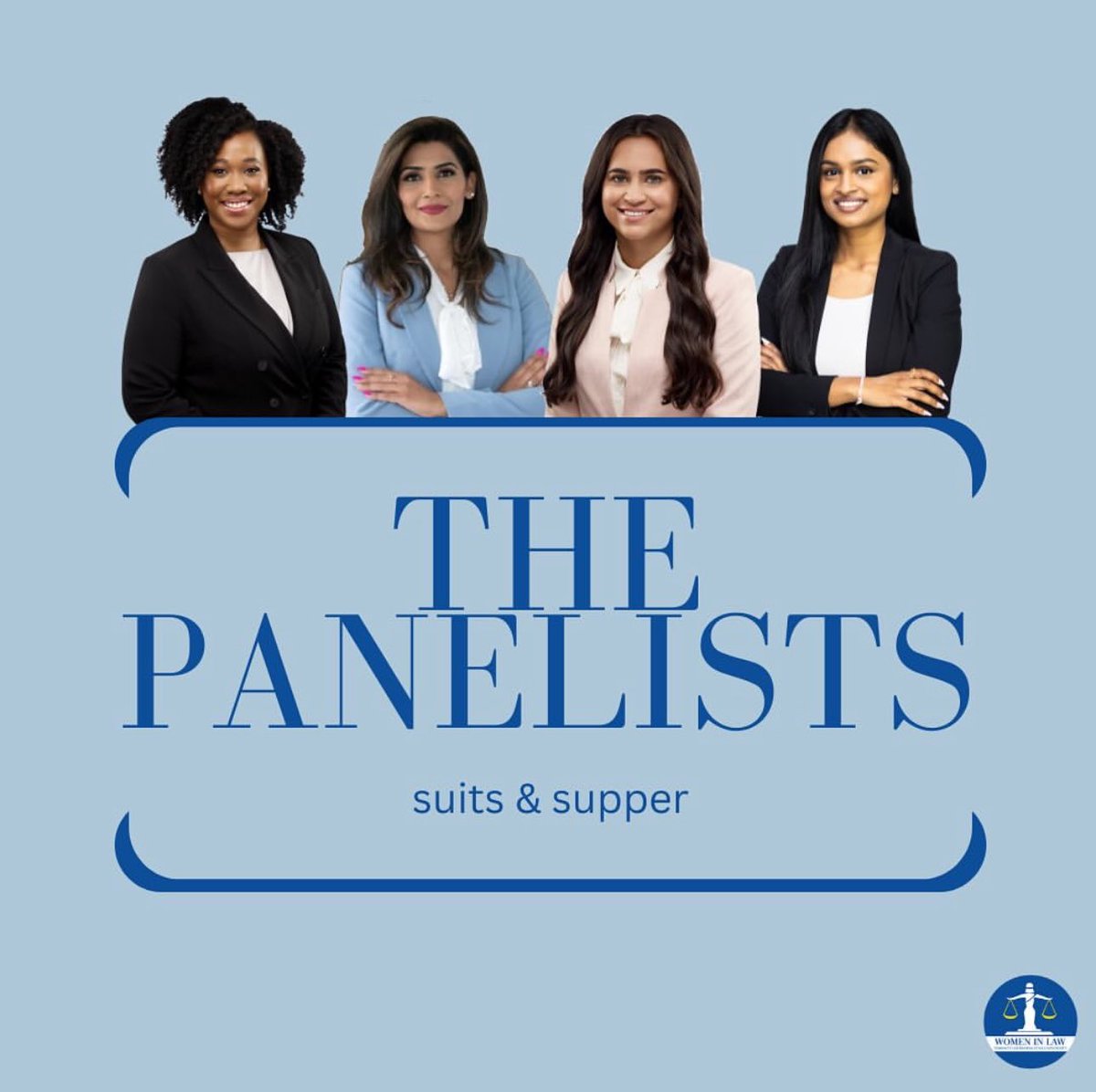 Let’s help more young women get into the legal profession 💪🏽📚 Excited to be one of the panelists at <a href="/tmuwomeninlaw/">Women in Law</a>’s Suits &amp; Supper event!