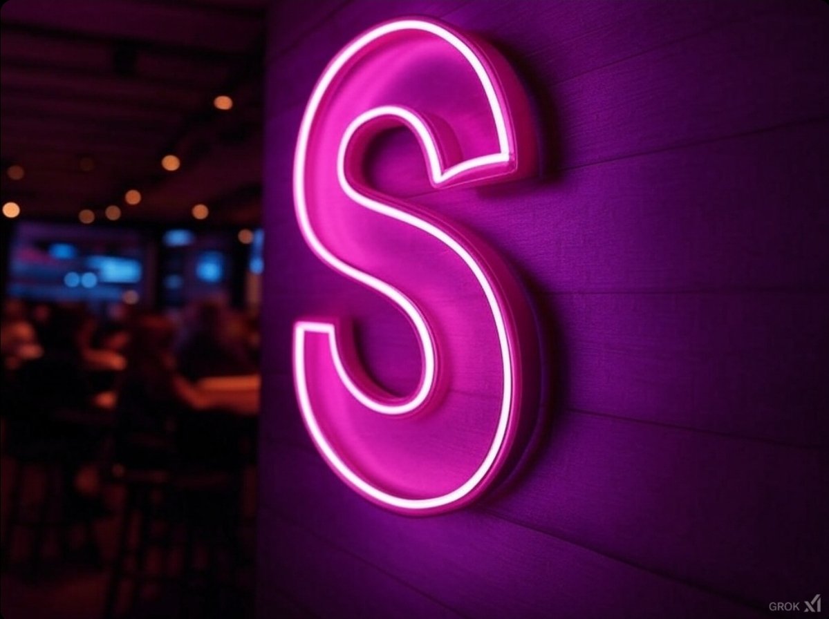 "S", lights on! :)