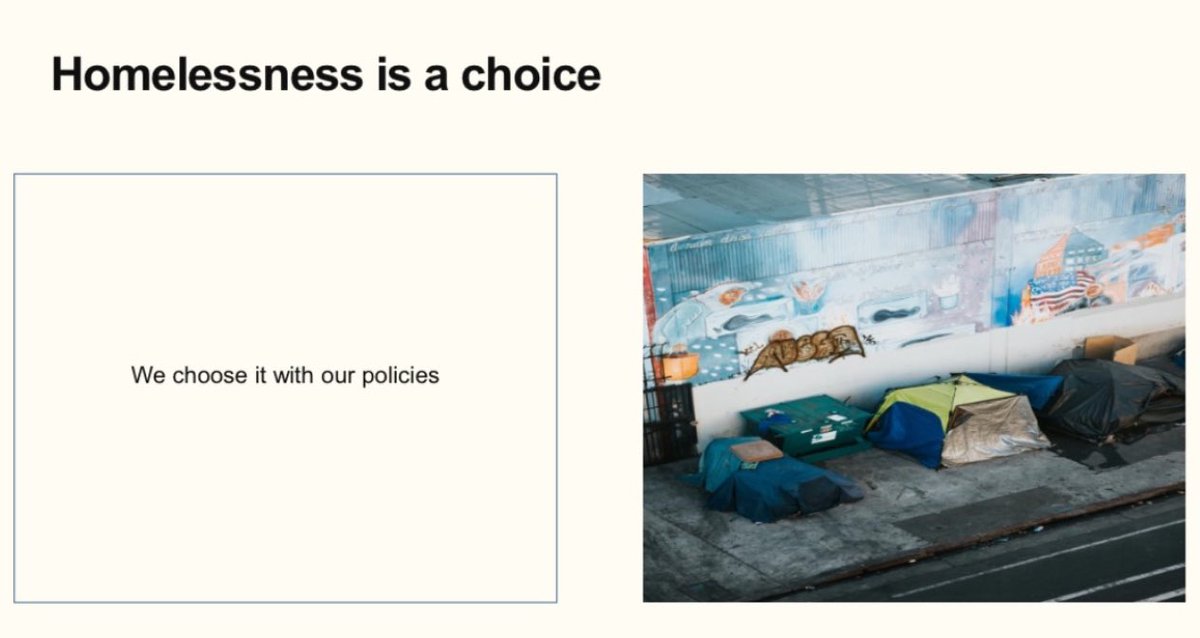 This slide in my presentation sparked a great discussion. I’ve never received as much positive feedback for a single slide before!  
#endhomelessness <a href="/ysaatio/">Y-Säätiö</a>