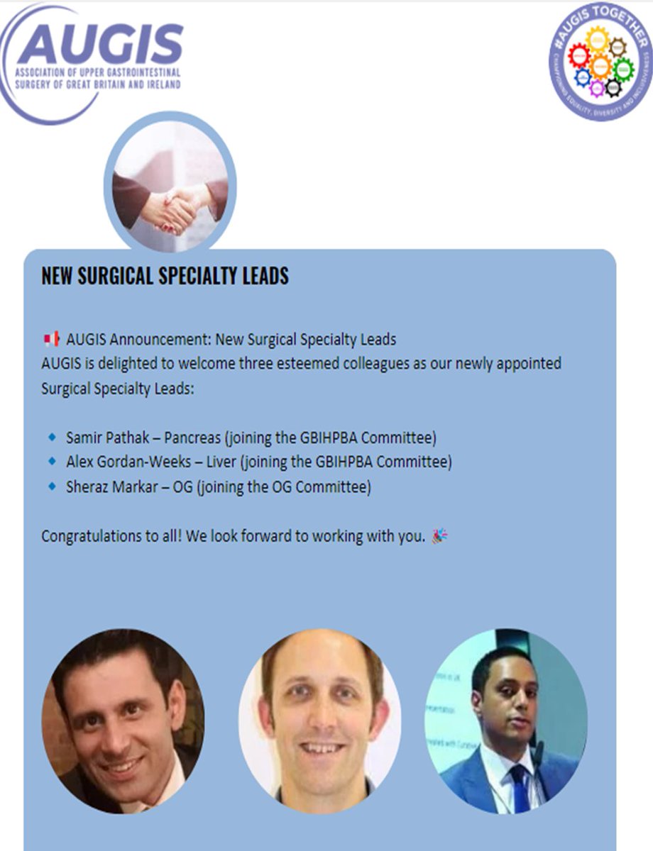 Samir Pathak (@drsampathak) on Twitter photo Delighted and humbled to be appointed as the <a href="/RCSnews/">The Royal College of Surgeons of England</a> <a href="/Augishealth/">AUGIS</a> Pancreatic SSL following on from <a href="/UHB_HPB/">Prof Keith Roberts</a> who did some great work which we hope to build on. Please do get in touch with me! Delighted and humbled to be appointed as the <a href="/RCSnews/">The Royal College of Surgeons of England</a> <a href="/Augishealth/">AUGIS</a> Pancreatic SSL following on from <a href="/UHB_HPB/">Prof Keith Roberts</a> who did some great work which we hope to build on. Please do get in touch with me!