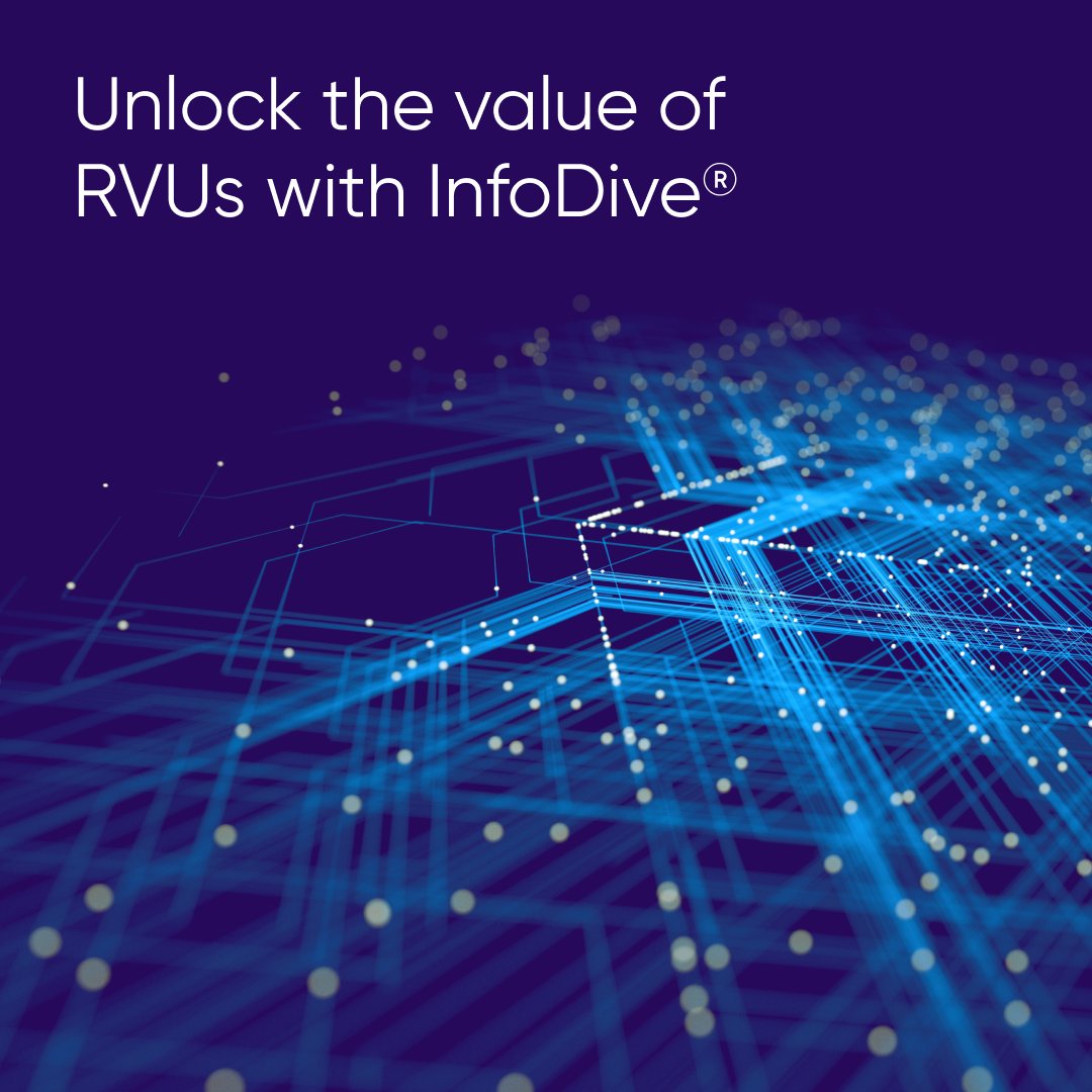 Learn how to boost practice success by unlocking the value of RVUs by using your data in InfoDive® analytics and reports: ow.ly/Zc0750V6XTm