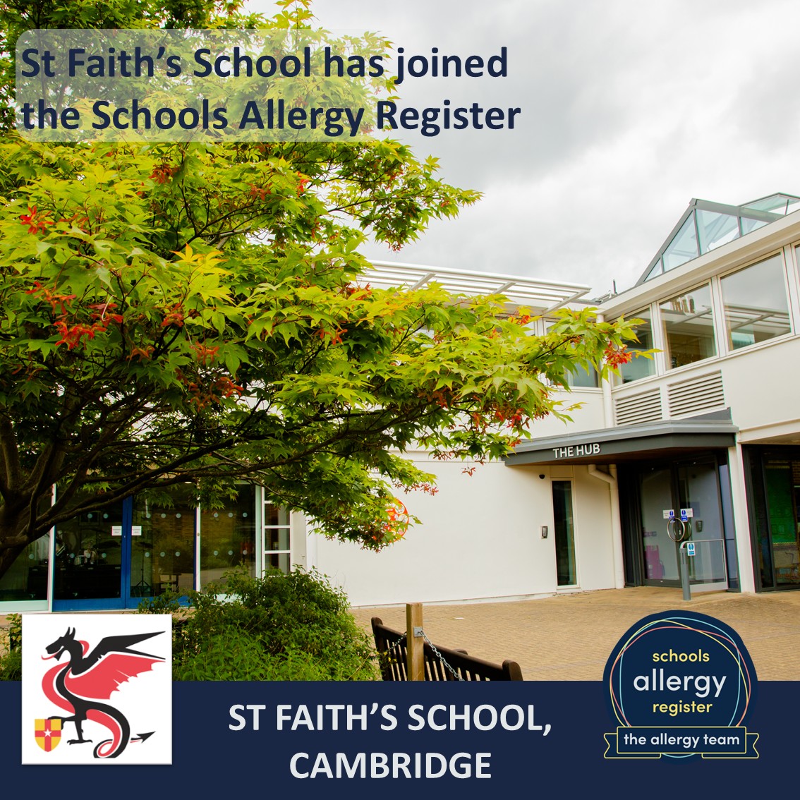 St Faith's Cambridge (@st_faiths) on Twitter photo St Faith's are delighted to have been awarded the Schools Allergy Register Trust Mark by <a href="/theallergyteam/">theallergyteam</a> Read more about it here - rb.gy/lp7548 St Faith's are delighted to have been awarded the Schools Allergy Register Trust Mark by <a href="/theallergyteam/">theallergyteam</a> Read more about it here - rb.gy/lp7548