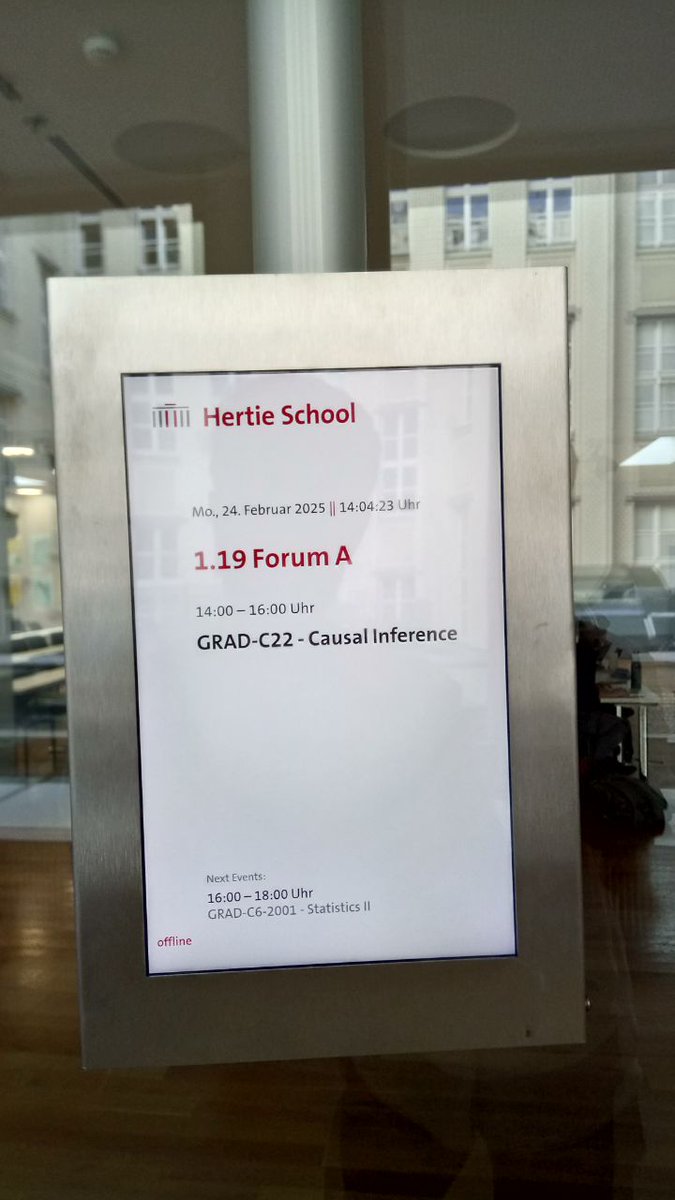 Patrick Klösel (@patrickkloesel.bsky.social) (@patrickkloesel) on Twitter photo I am very much looking forward to teaching <a href="/thehertieschool/">Hertie School</a> this spring term, as the TA for Causal Inference (starring Will Lowe @conjugateprior and many causal graphs) in Hertie's Master in Data Science for Public Policy. I am very much looking forward to teaching <a href="/thehertieschool/">Hertie School</a> this spring term, as the TA for Causal Inference (starring Will Lowe @conjugateprior and many causal graphs) in Hertie's Master in Data Science for Public Policy.