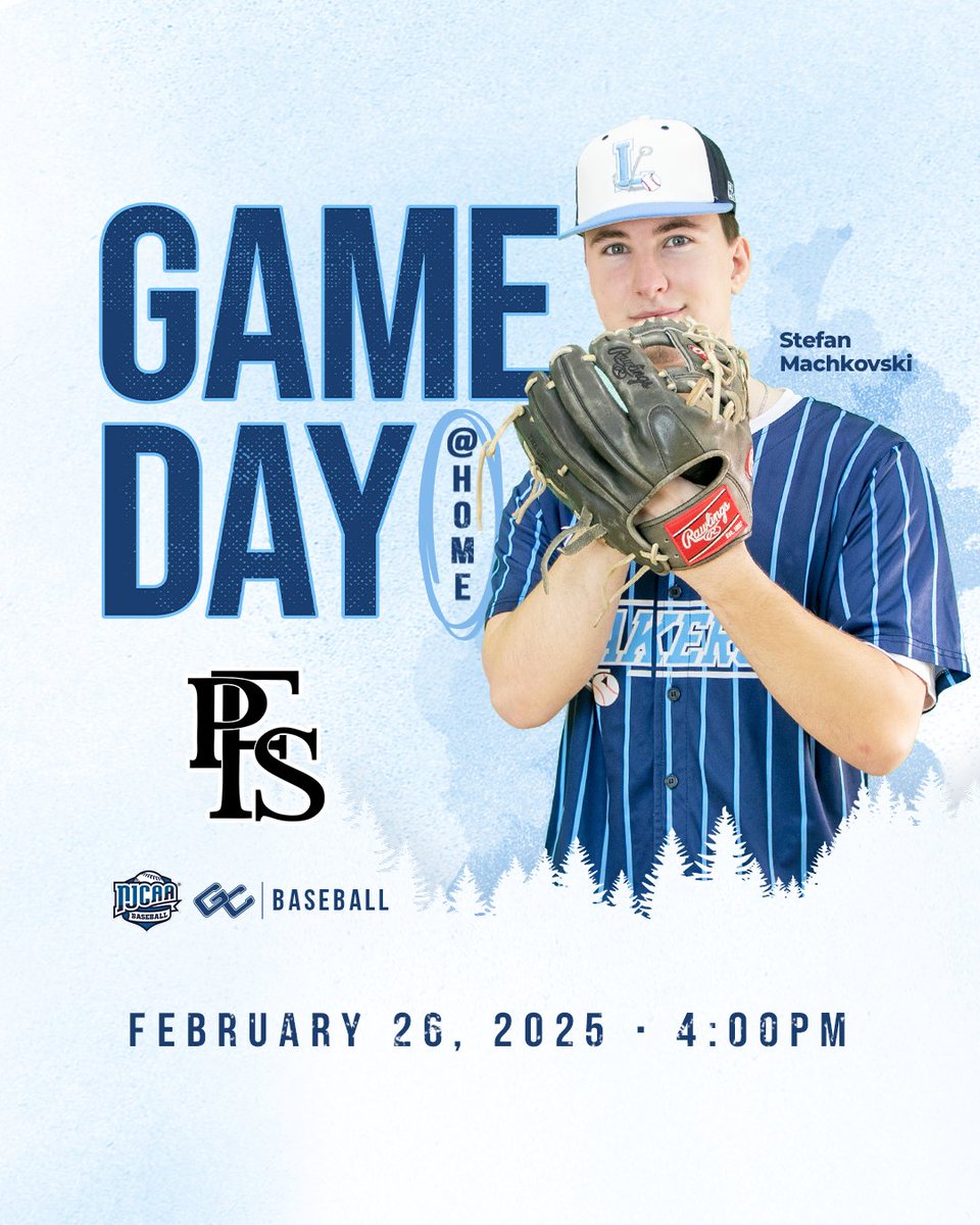 GarrettLakers's tweet photo. It's GAME DAY ⚾⚓ Today's game was originally scheduled for March 2 but has been moved to today due to weather conditions.

🆚 Penn State Fayette
🗓 Wed. 2/26
⏰ 4 PM
📍 McHenry, MD

#garrettlakers #lakernation #GCBaseball #njcaabaseball #juco https://t.co/Swoh8kC731