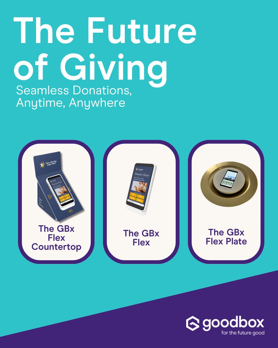 _GoodBox's tweet image. Fundraising just got smarter! 🚀 

At GoodBox, we offer a range of innovative, user-friendly donation solutions to suit every fundraiser.

#TheFutureOfGiving #ContactlessDonations #FundraisingTech #GoodBox #CashlessGiving