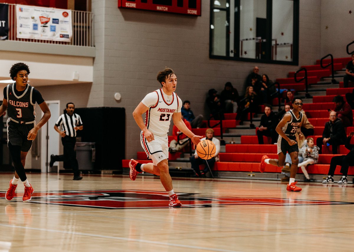 At the end of the game last night, senior Billy Asel went down with a broken foot after securing a key rebound. Billy has had a great career at Meridian and is an integral part of the team. We will miss him sorely the rest of the playoffs. Love you Billy! - Your Mustang Family