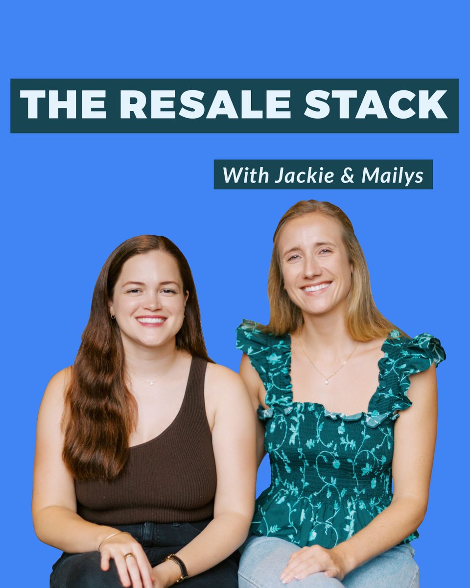 TrendfulInc's tweet image. 🚀 The Resale Stack podcast is here! 🎙️

Hosted by Jackie &amp;amp; Mailys, we’re diving into resale trends, tech &amp;amp; strategies to help you grow.

🎧 First episode LIVE! Watch on YouTube or stream on Spotify now!

🔗 Follow &amp;amp; subscribe!

#TheResaleStack #ResaleTech #Trendful