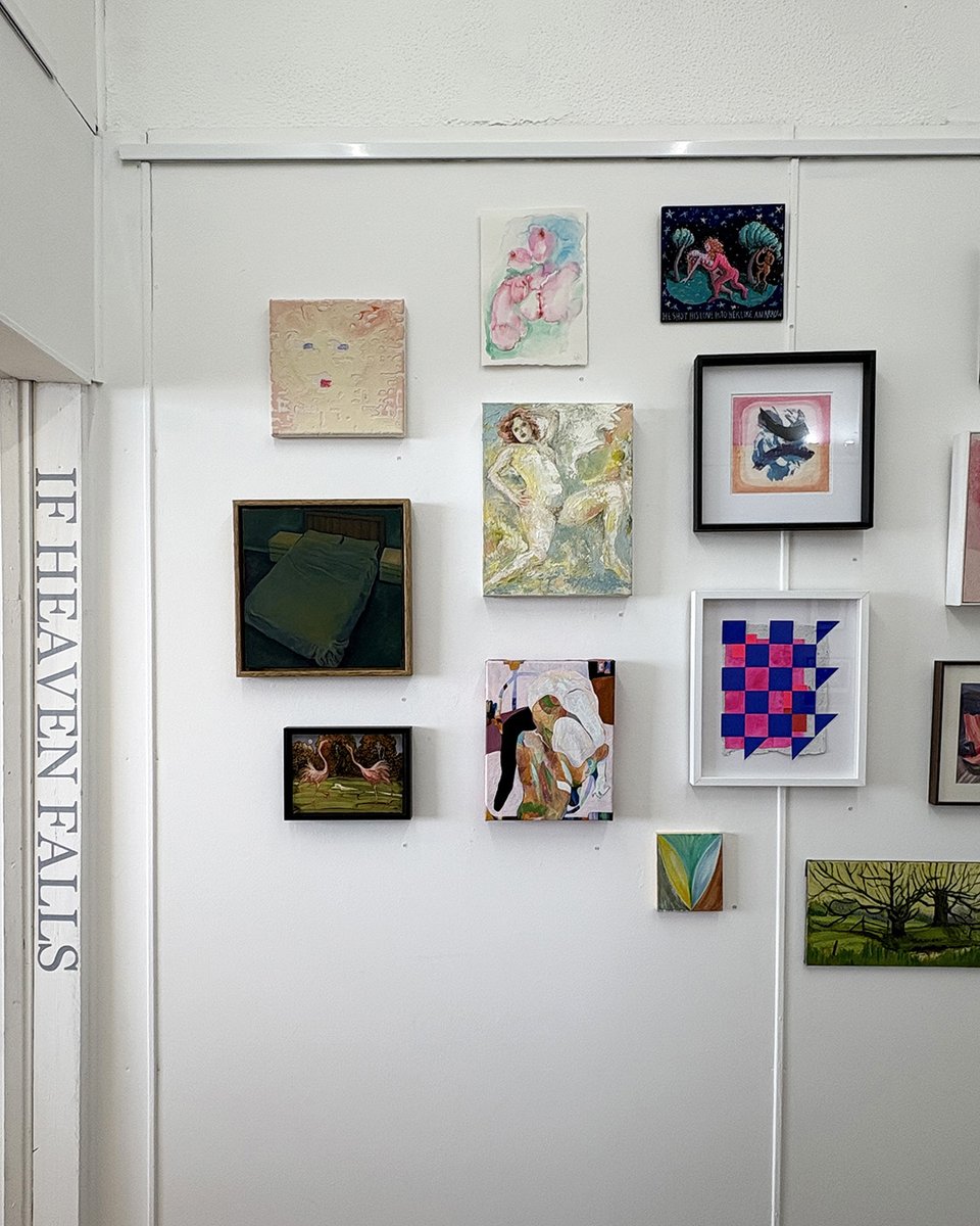 ‘If Heaven Falls’ Group Exhibition. The Lido Stores Gallery. 8th February– 8th March 2025. Margate Kent. Monoprint. Mini Remove This Doubt IV. ❤ Read more on website qinyueart.com

#qinyueart #qinyue艺术 #contemporaryartist #painting #Margate #ArtExhibition #Gallery