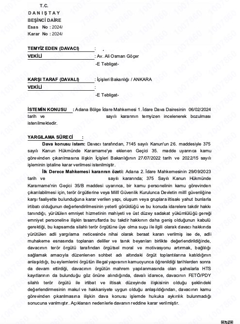 Av. Ali Osman Göçer tweet media