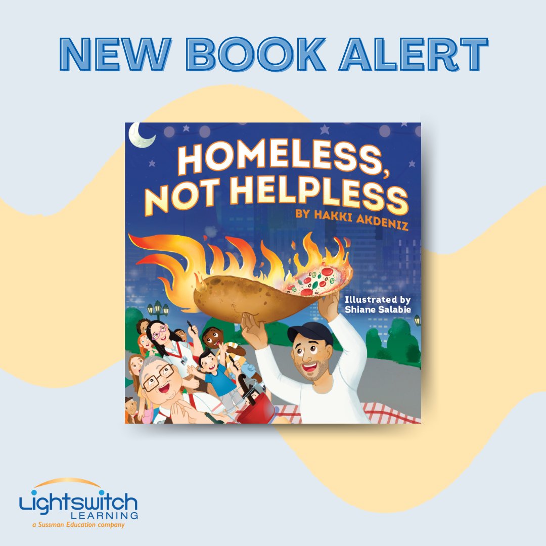 lightswitchK12's tweet image. A story of hope, determination, generosity, and the love of food—Homeless Not Helpless by @hakkiakdenizz is coming soon!  🍕📖 Stay tuned for the release!✨ Preorder now: bit.ly/homelessnothel…
#NewBookAlert #ChildrensBooks #KidsBooks #ChildrensPictureBooks #IllustratedBooks