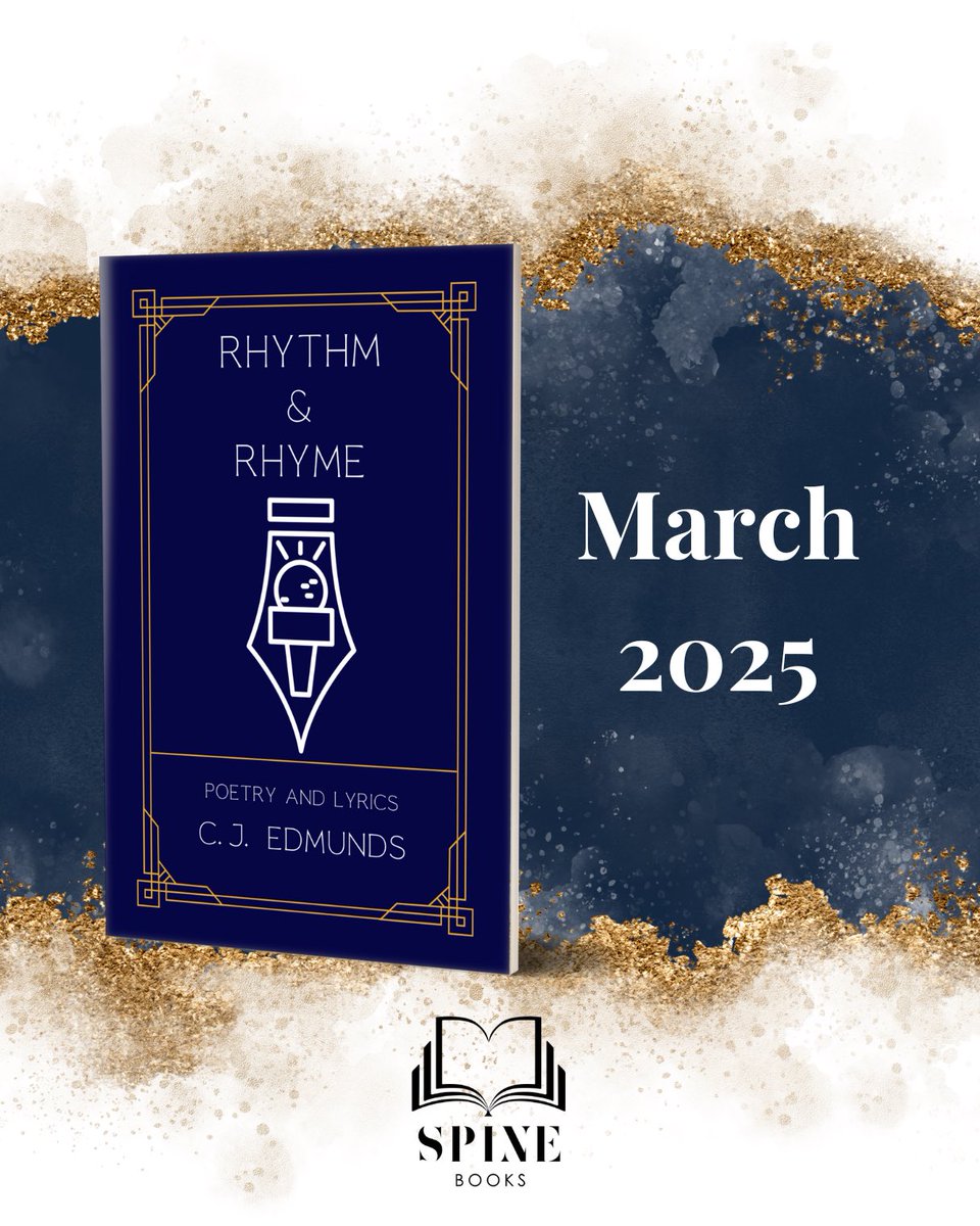 spine_books's tweet photo. Our @CJEdmunds1 new book, "Rhythm and Rhyme" will be launched during the #PhilippineBookFestival, happening from March 13-16 at the Megatrade Halls 1-3 of SM Megamall. 

See you! 

#PBF2025  
#PhilippineBookFestival2025 
#AklatParaSaLahat 
#MagbasaTayo 
#NBDB #BDAP 
#CJEdmunds https://t.co/CQkvwOPWV6