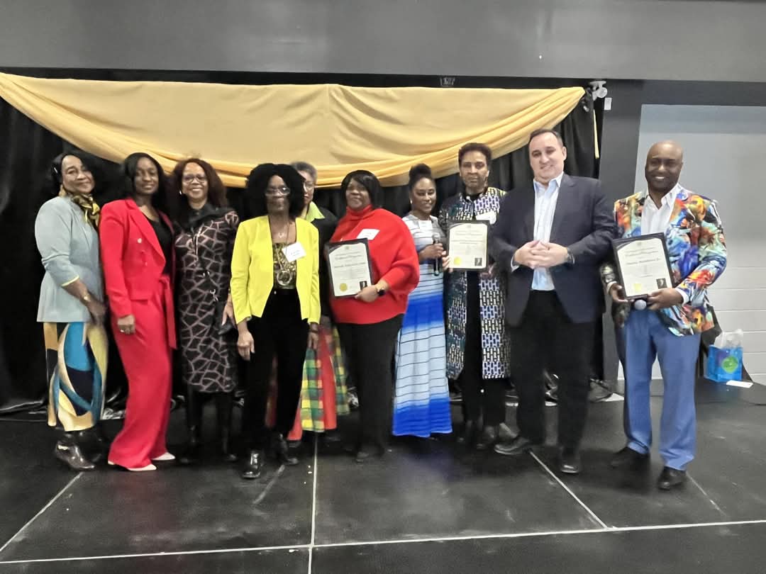 BHM CONCERT FEBRUARY 11, 2025. Group Photo with City of Brampton Councillors Kaur Brar and Vicente.