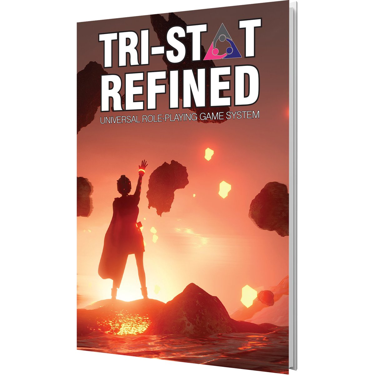 Tri-Stat Refined is the next evolution of the Tri-Stat System – a more narratively focussed version of the RPG that powers BESM, Absolute Power, Soldier Lune, and more. The 128-page colour hardcover will be available as a companion to the Heart Attack RPG Kickstarter in April.