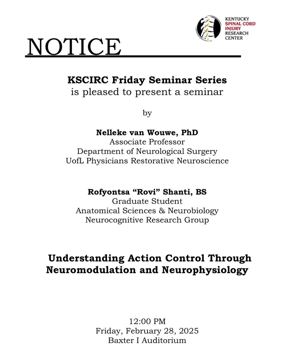 This Friday’s KSCIRC Seminar!