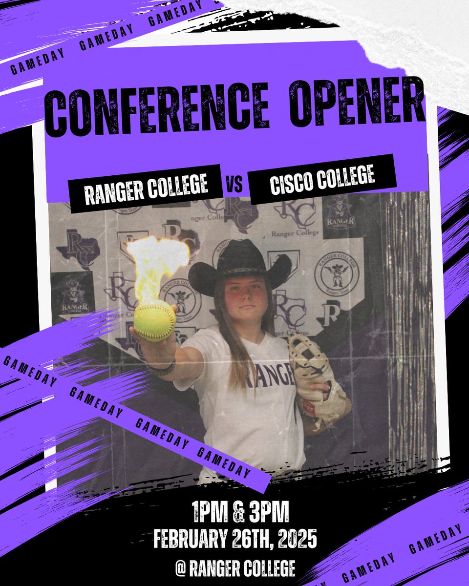 It all starts TODAY!!!! 
Conference opener against Cisco College!!!
Come out and BE LOUD!!!!