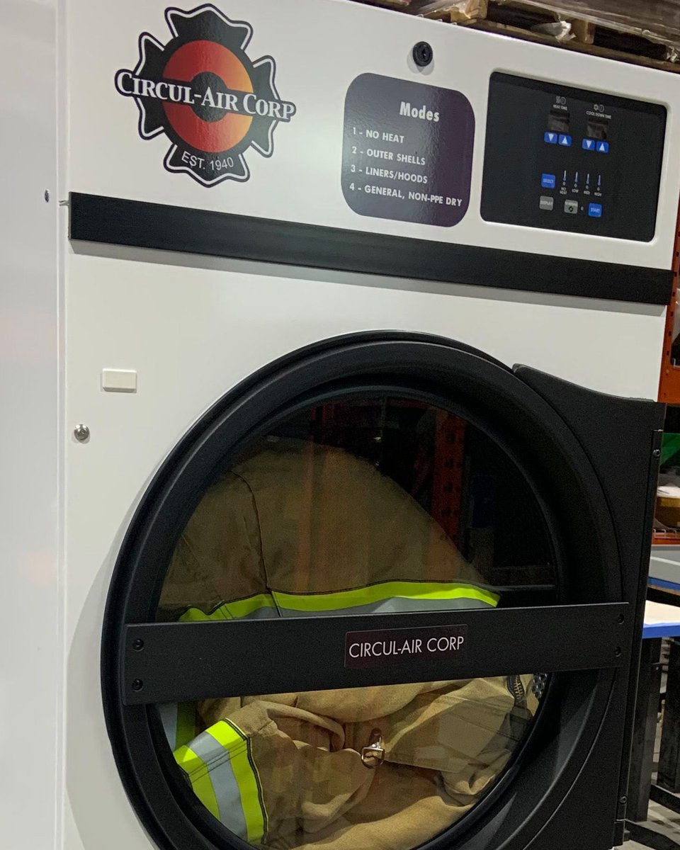 Did you know that #CirculAir Tumble Dryers are engineered for durability, efficiency, and NFPA-1851 compliance? #DryIt with confidence with 4 pre-programmed cycles custom made for firefighters!

instagram.com/reel/DGir4POhq…