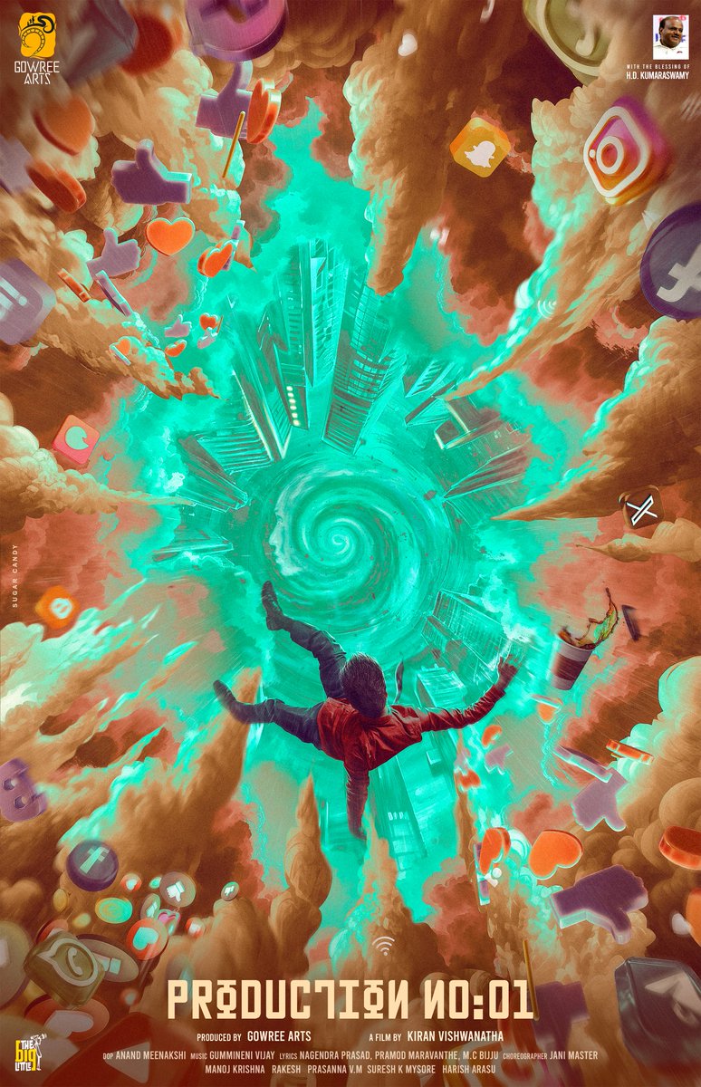 Congratulations &amp; all the best on your new leap into the CINEMAS #Kiran <a href="/AshwinCm24/">Ashwin</a> <a href="/GowreeArts/">GowreeArts</a>🤝😊

Glad to be part of this passionate team @sushma70470649 <a href="/The_BigLittle/">𝐓𝐡𝐞 𝐁𝐢𝐠 𝐋𝐢𝐭𝐭𝐥𝐞</a> @PROharisarasu 😇❤️