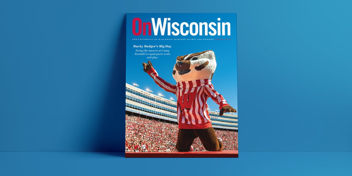 Welcome to our spring issue! Go behind the scenes with Bucky Badger; see our <a href="/UWMadison/">UW–Madison</a> fantasy football team; meet cookbook queen Patricia Wells and superstar inventor Magnus Swenson; and learn about a program for financially challenged pet owners. Click onwisconsin.uwalumni.com