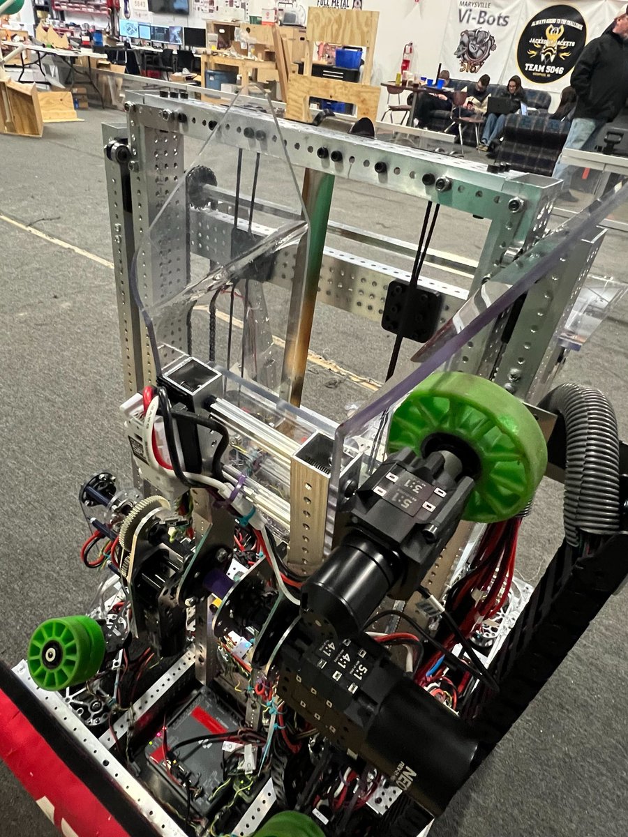 Meet Nautilus our robot for #reefscape. We are ready for week 1 @ Milford. #firstinmichigan #bwarastrong #4779 #4779robosapiens